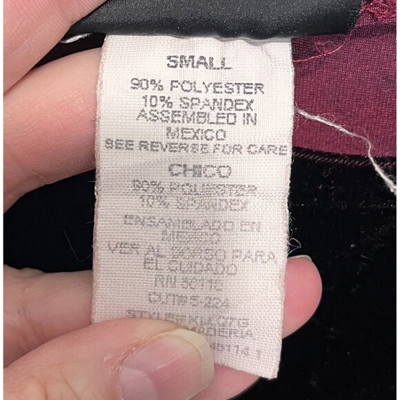 VINTAGE Kathie Lee Maxi Dress Women's Small Sleeveless Slit Burgundy Red Ombre - Picture 7 of 9